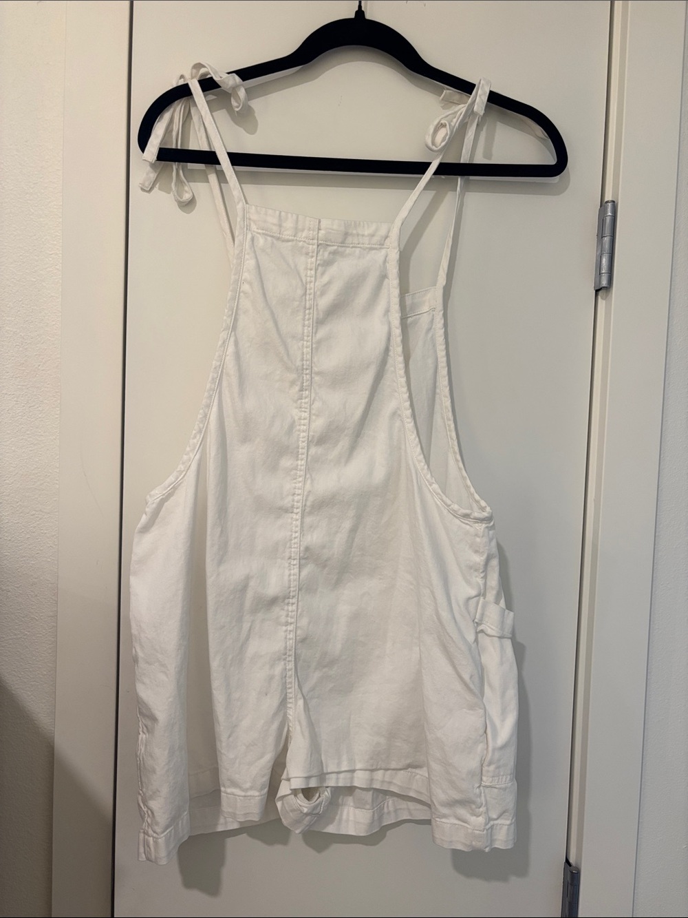 Aerie White Romper Tie Strap Women’s Small - Picture 3 of 3